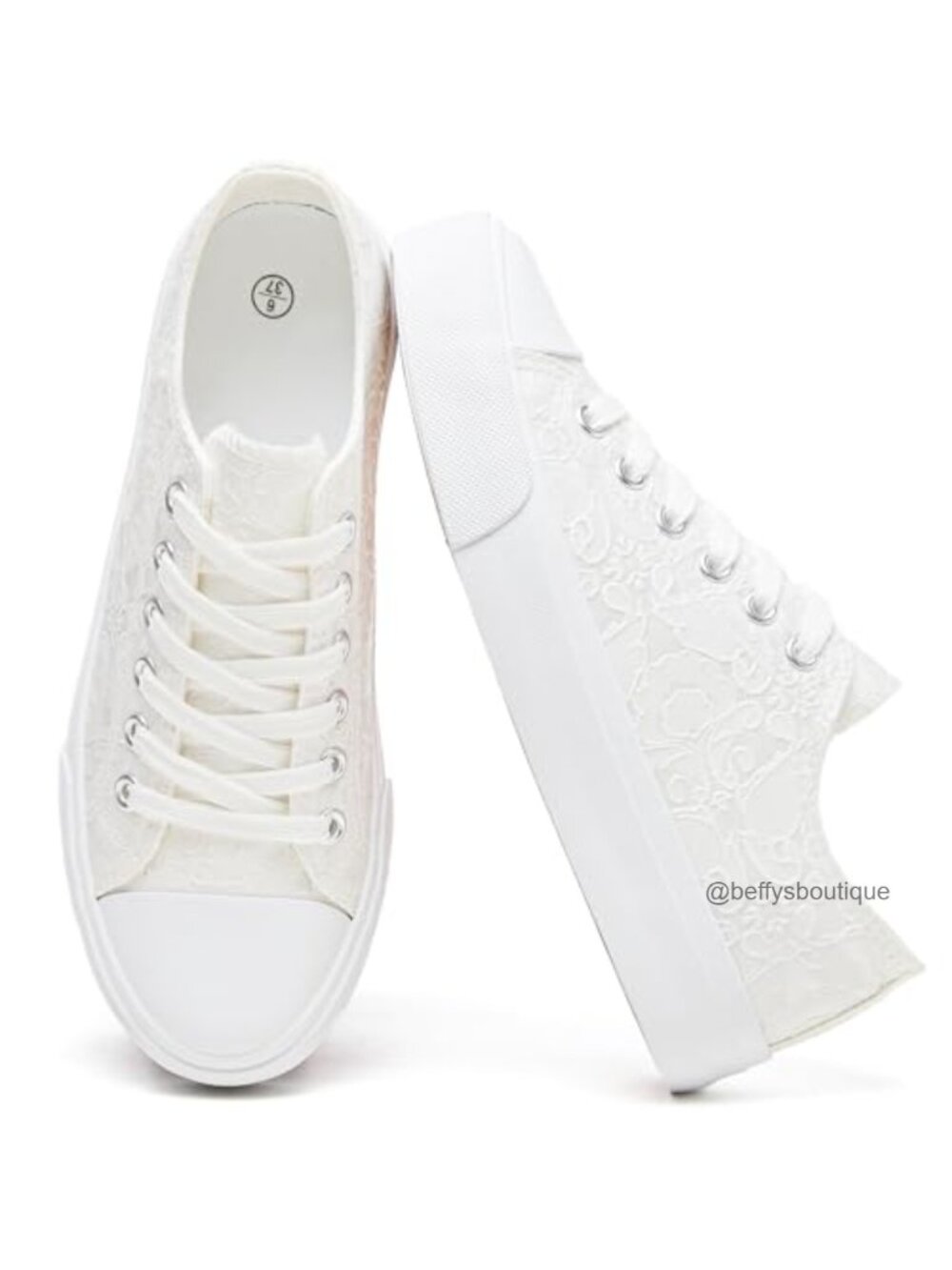 Womens Canvas Sneakers Low Top Tennis Shoes Embroidered Fashion